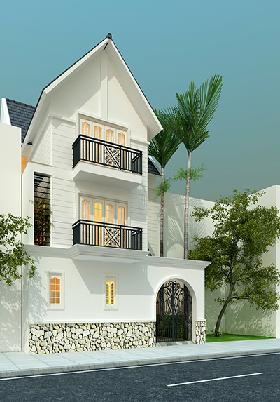  Kiến trúc nội thất biệt thự Việt Hưng - Chị Việt