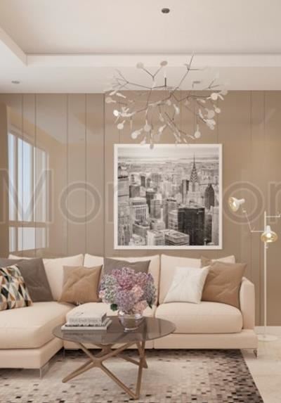 Thiết kế nội thất căn hộ chung cư Saigonres hiện đại